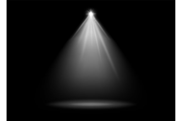 Download Stage Light Mockup. Realistic Scene Spol - Light mockup Collection