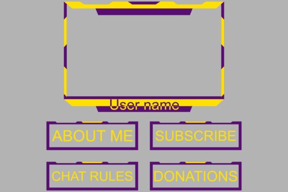 Download Live Gaming Overlay Panel - Gaming Collection