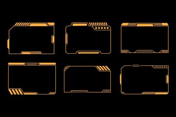 Download Futuristic Interface Streaming Overlay - Streaming Collection