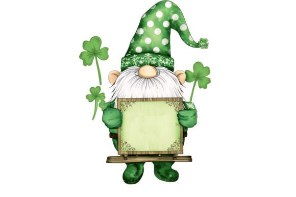 Download Gnome Leprechaun with Signboard - Signboard Collection