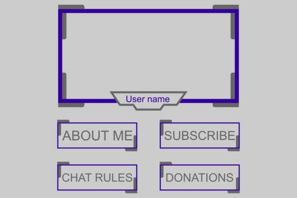 Download Live Gaming Overlay Panel - Gaming Collection