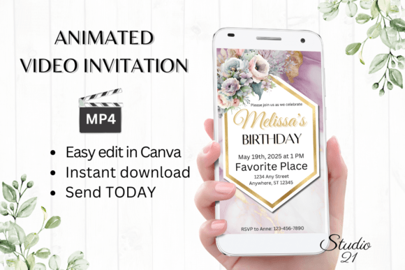 Download SMS Digital Birthday Invitation - Invitation Collection