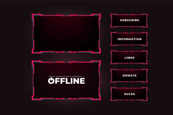 Download Futuristic Gaming Screen Design Vector - Gaming Collection