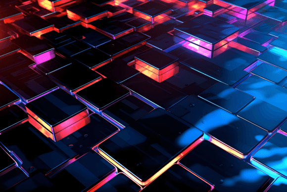 Download Gaming Desktop Background Neon Tech - Gaming Collection